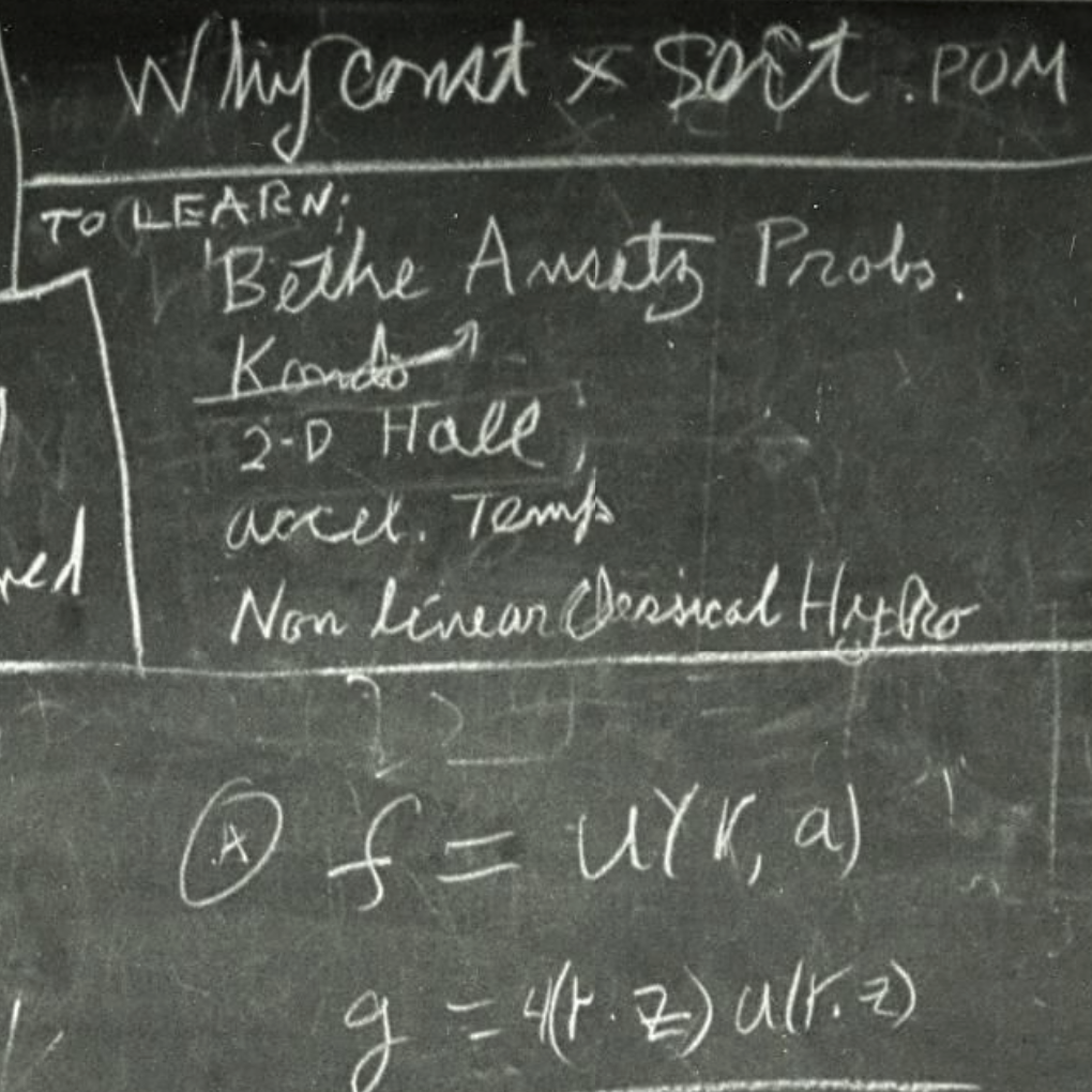 Feynman’s last wish